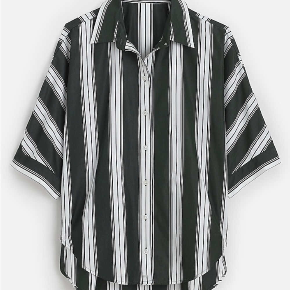 FINAL PRICE! Madewell Black and White Button Down Shirt